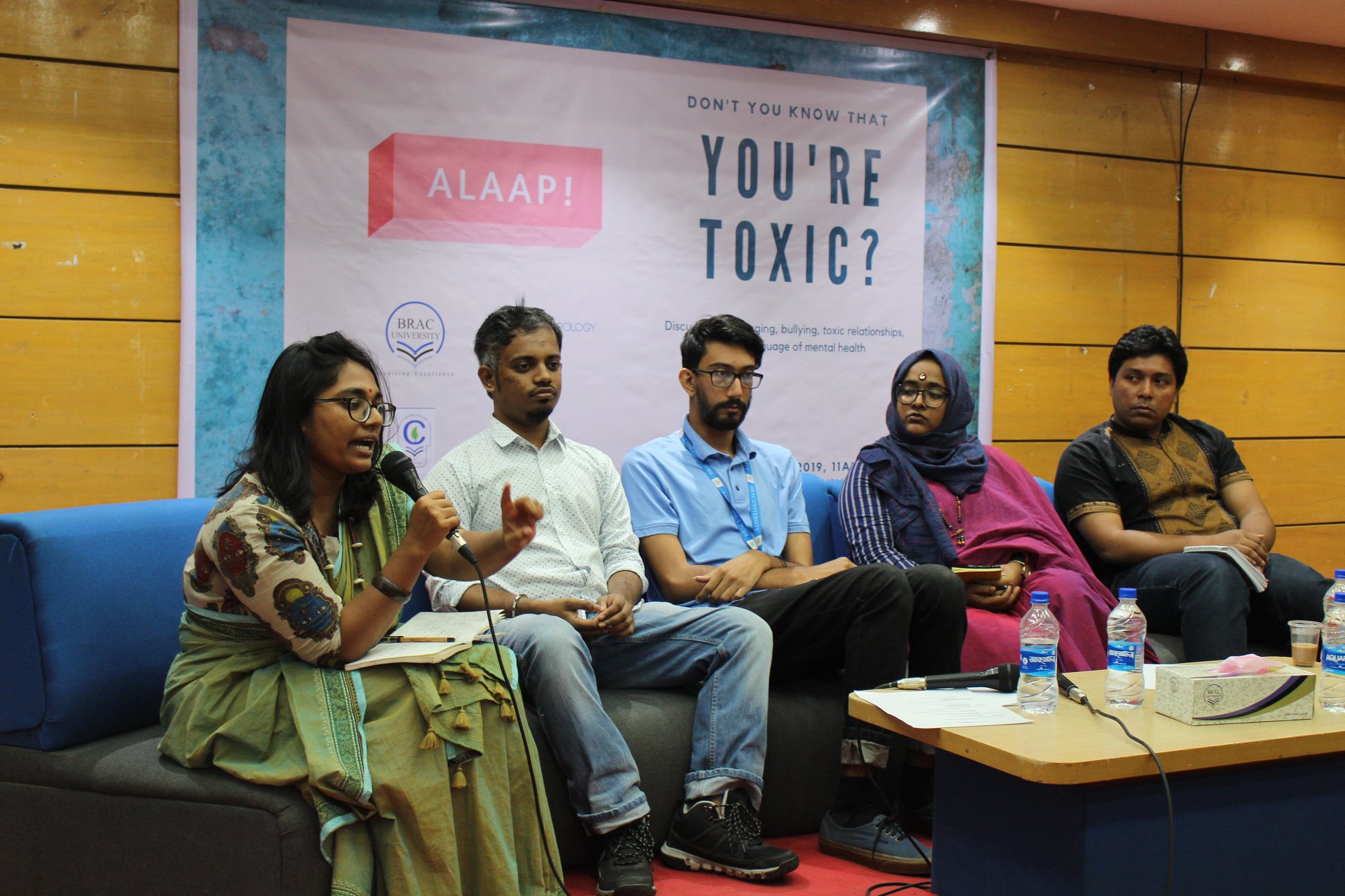 Don't you know that you're toxic? - Panel discussion at BRAC University, Bangladesh